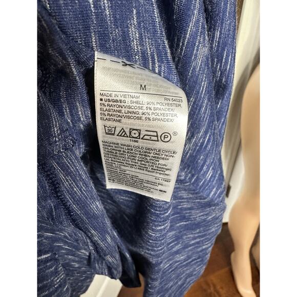 NEW Gap Womens Playful Softspun Knit Cami Romper T Back Stretch Blue M NWT - Picture 9 of 9